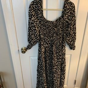 Black and white dress